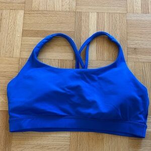 Lululemon blue energy sports Bra